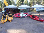 Kayaking on Lake Almanor
