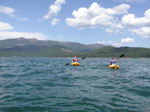 Kayaks on Lake Almanor