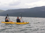 Paddling on Lake Almanor